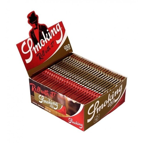 Cartine smoking gold king size - gold,