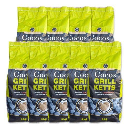 Bricchetti barbecue 27kg - bricchetti, 3-27kg